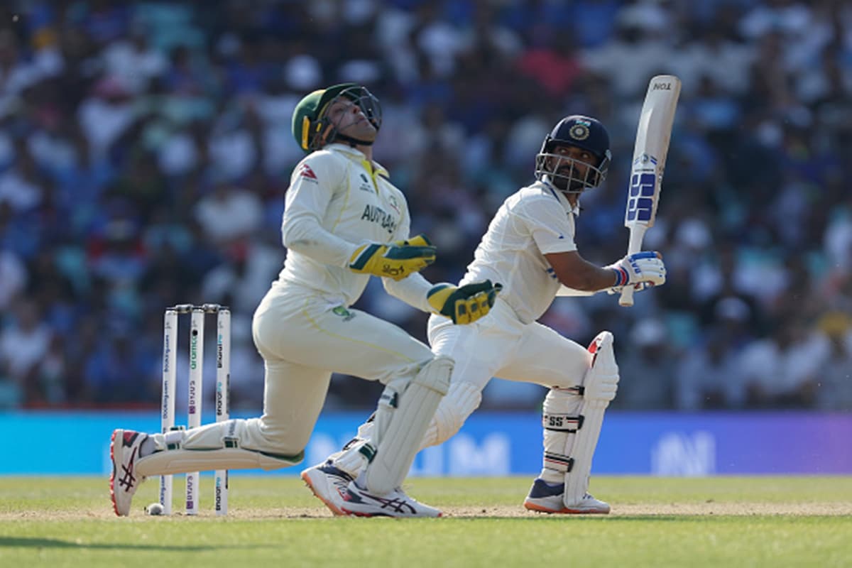 Ajinkya Rahane, Alex Carey Ajinkya Rahane, Alex Carey