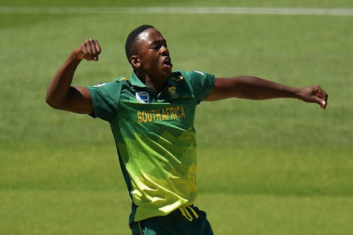 Kagiso Rabada in this frame Kagiso Rabada in this frame