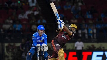 Nicholas Pooran in this frame Nicholas Pooran in this frame