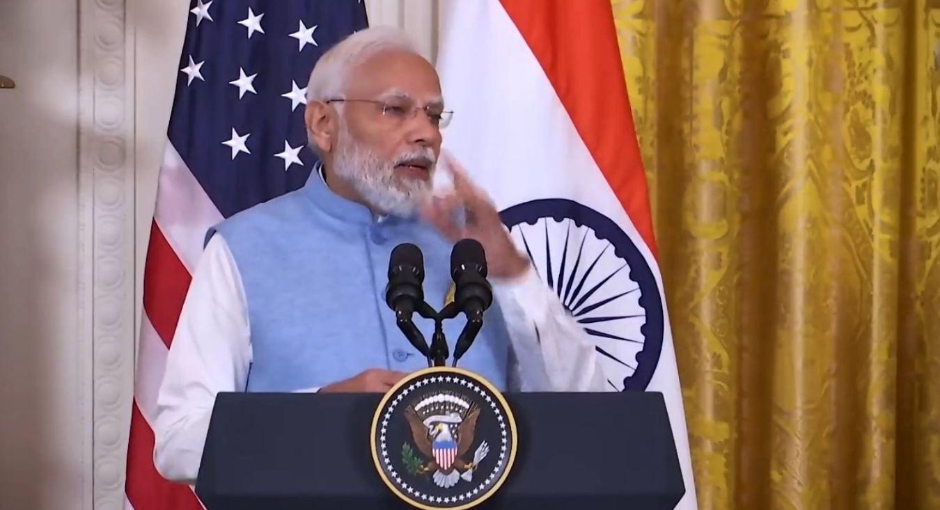 प्रधानमंत्री Narendra Modi ने अमेरिका संसद में देश की महत्वपूर्ण बातें रखीं
