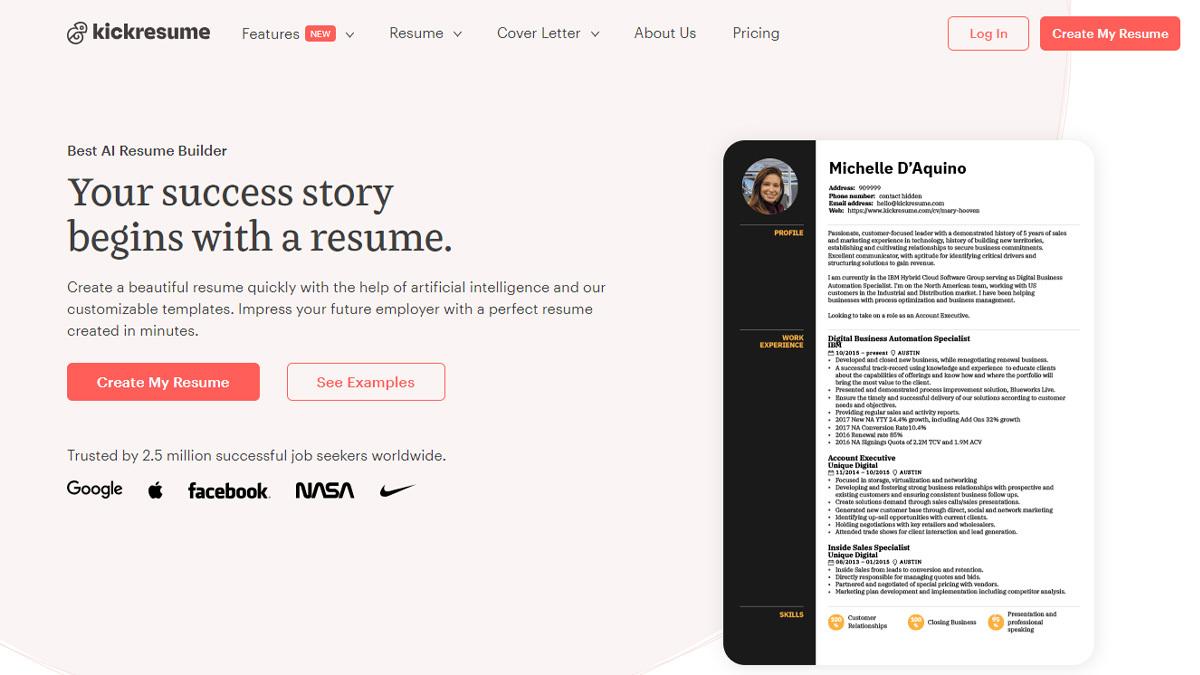 Kickresume.ai