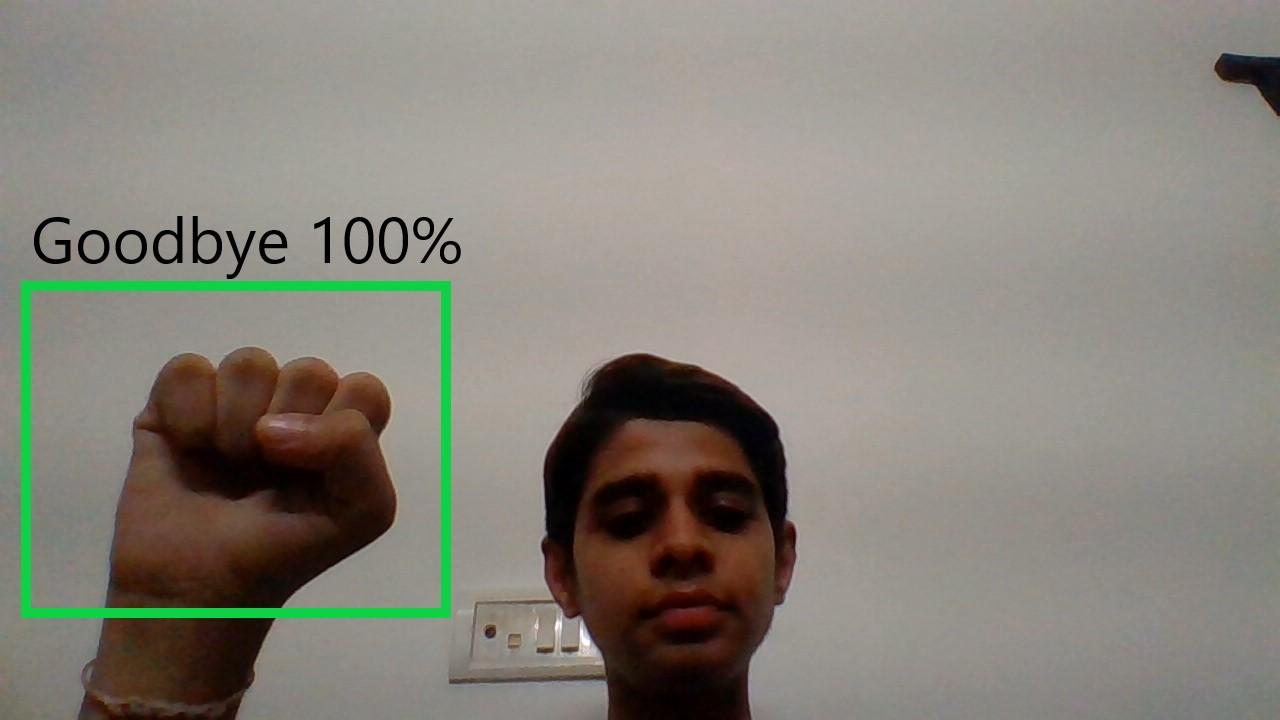 Sign language reprsenting speech & hearing imapired