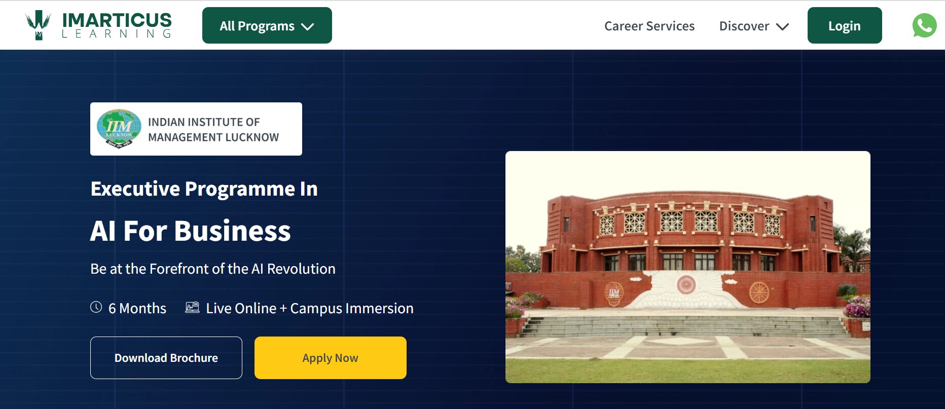 IIM  Lucknow collaborates with Imarticus Learning