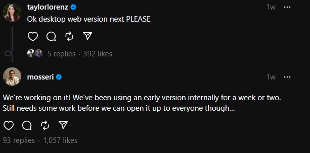 Source: Threads by Instagram