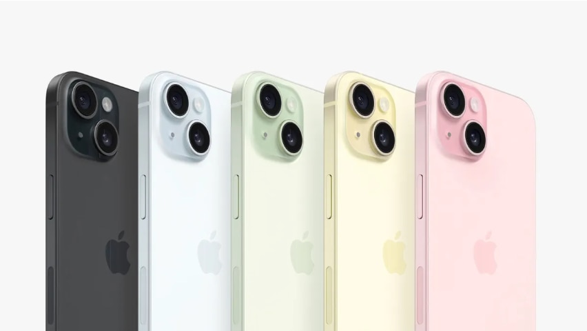iPhone 15, colours, (Photo: Apple)