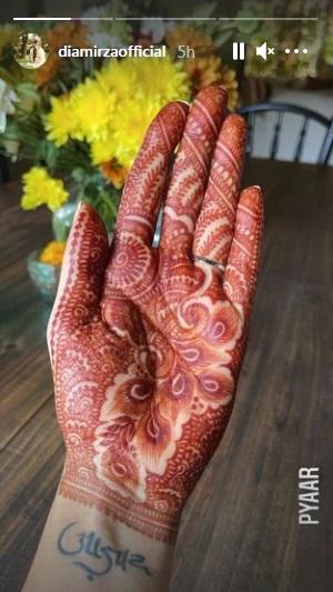 মেহেন্দির অনুষ্ঠান