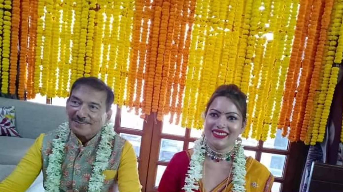 অরুণ লালের গায়ে হলুদ