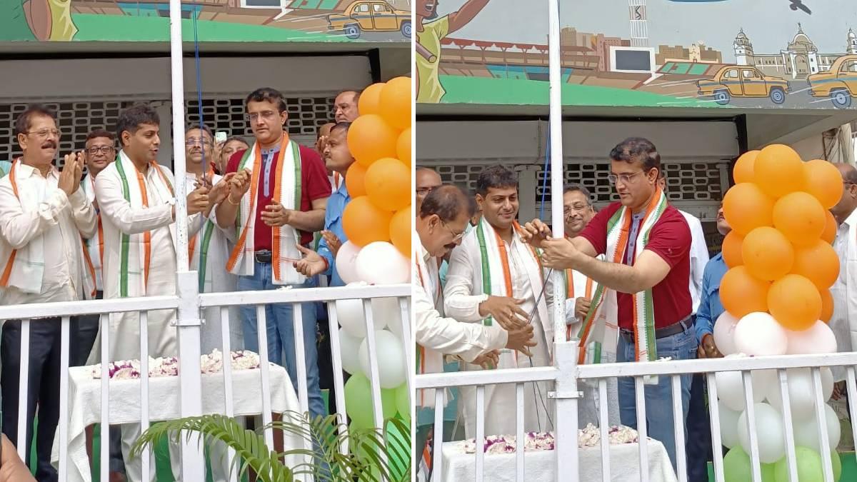 সিএবি-তে পতাকা তুললেন সৌরভ