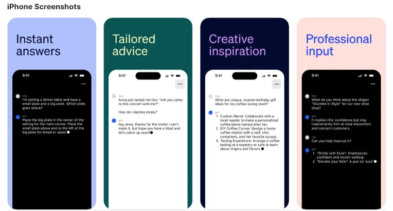 ChatGPT app on Apple (Photo: Apple)