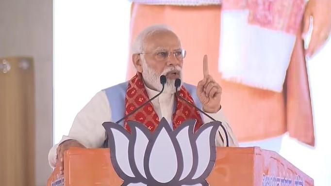 Congress ने हनुमानजी को ताले में बंद करने का संकल्प लिया है- Pm Modi 