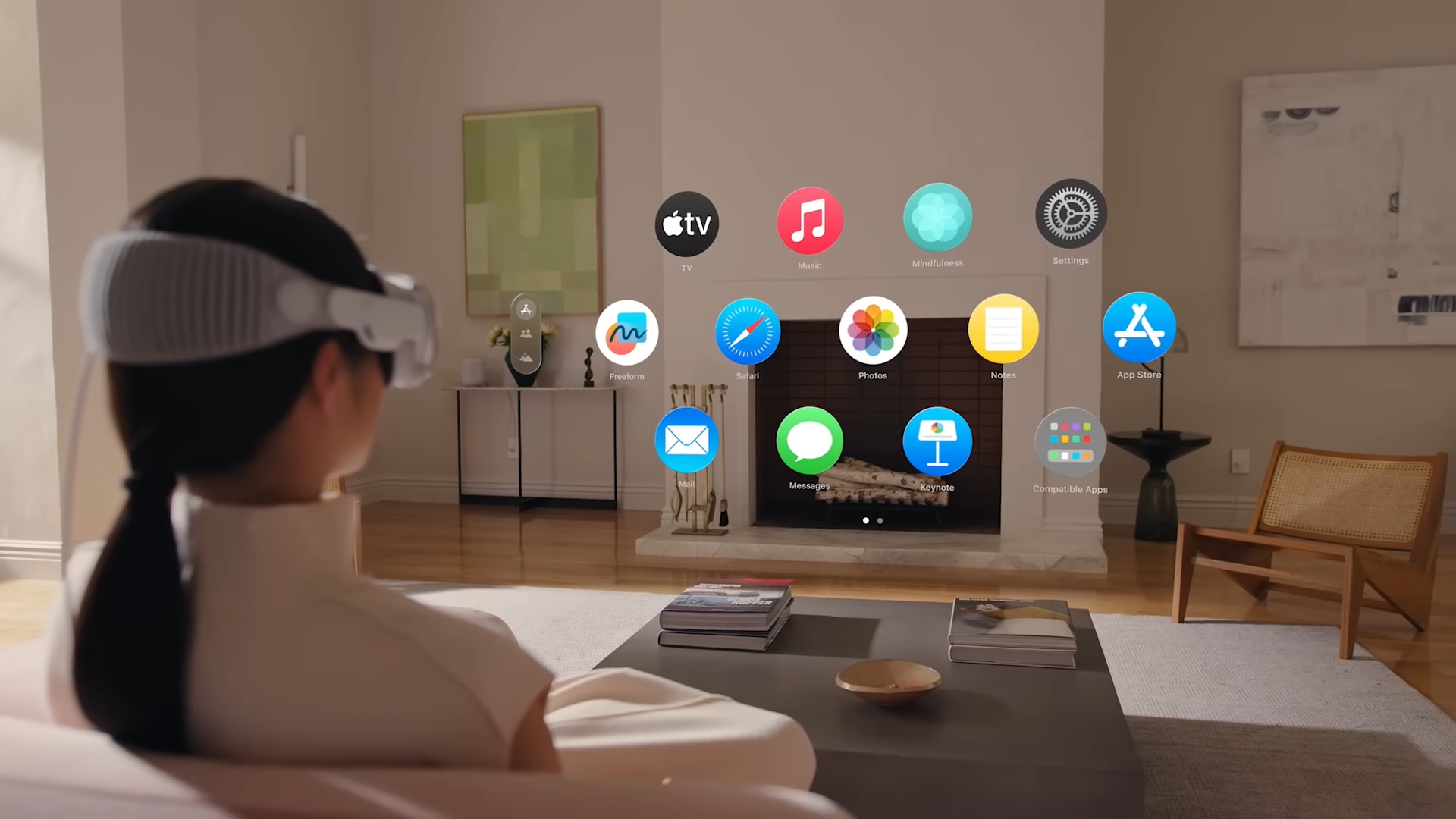Apple Vision Pro UI