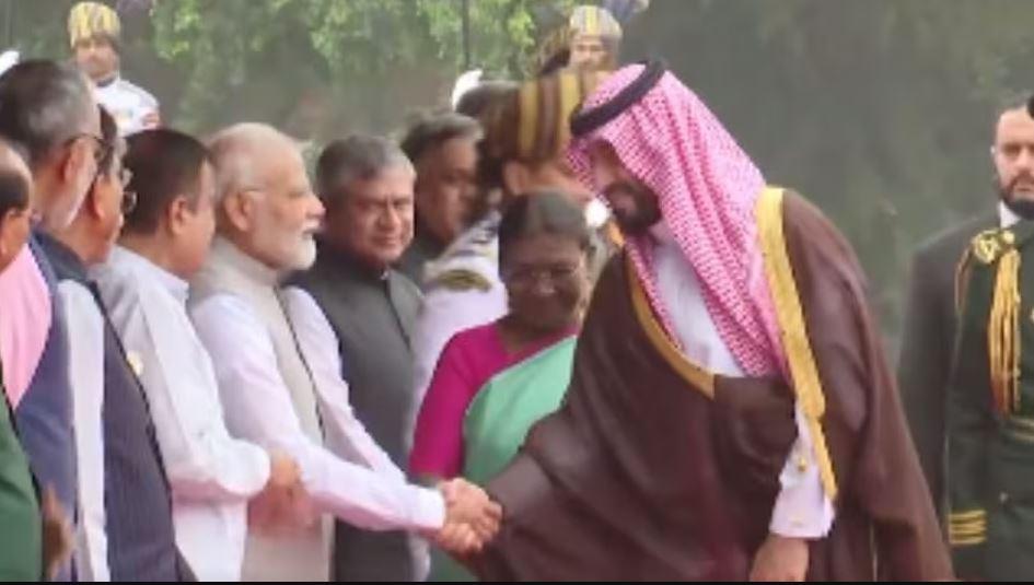 G-20 के बाद सऊदी प्रिंस सलमान का राष्ट्रपति भवन में शाही स्वागत