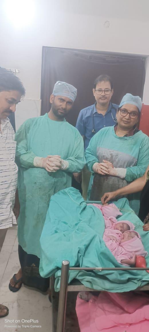 आरा में महिला ने चार बच्चों को दिया जन्म