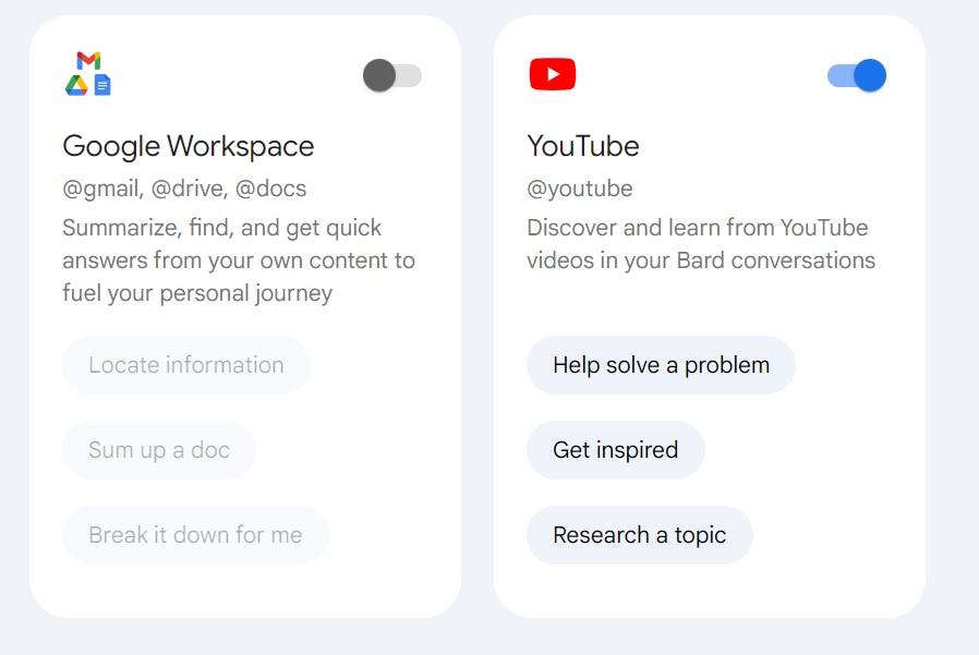 Google Bard AI can now answer questions about YouTube videos