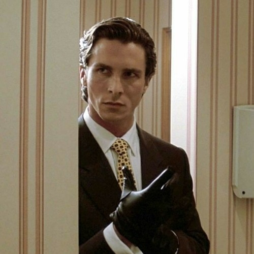 Christian Bale as Patrick Bateman in American Psycho