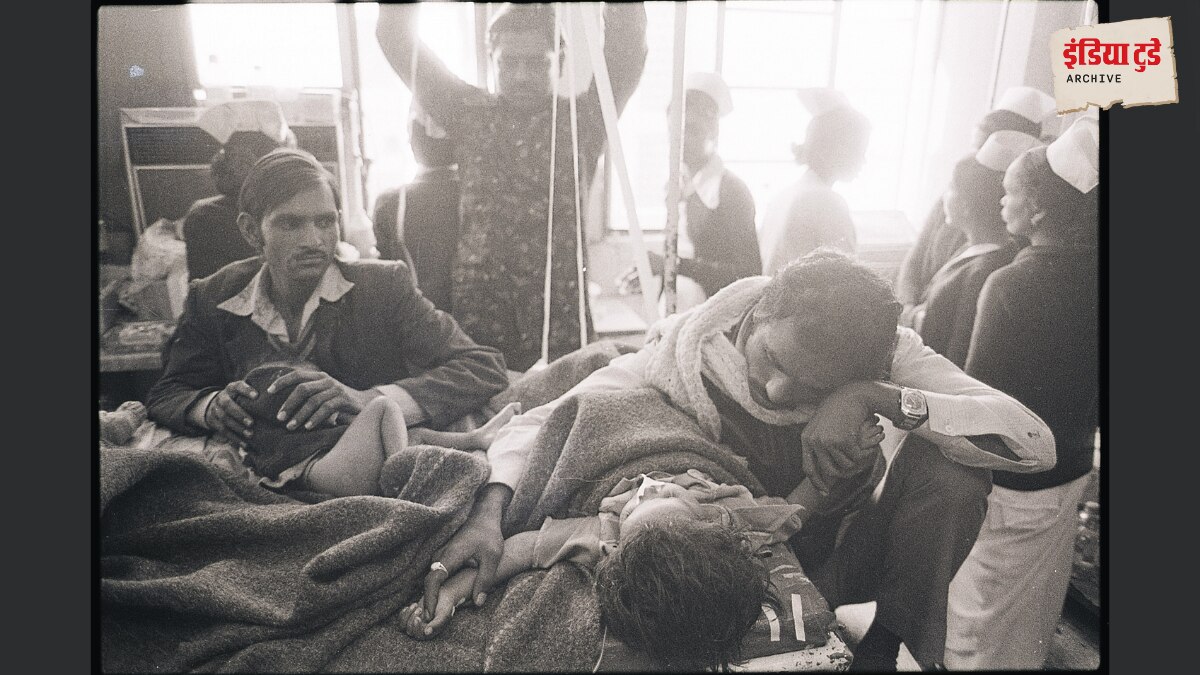 भोपाल के अस्पताल में मरीजों का हाल/इंडिया टुडे मैगजीन