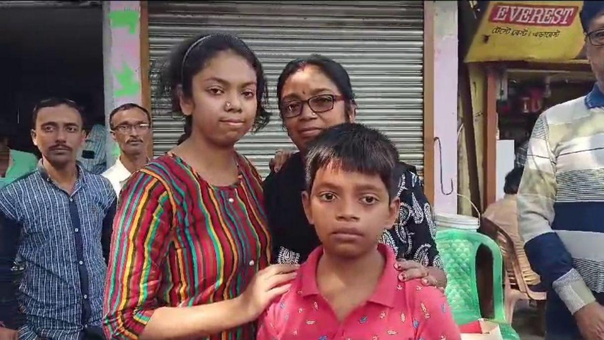 মন্দিরার পরিবার