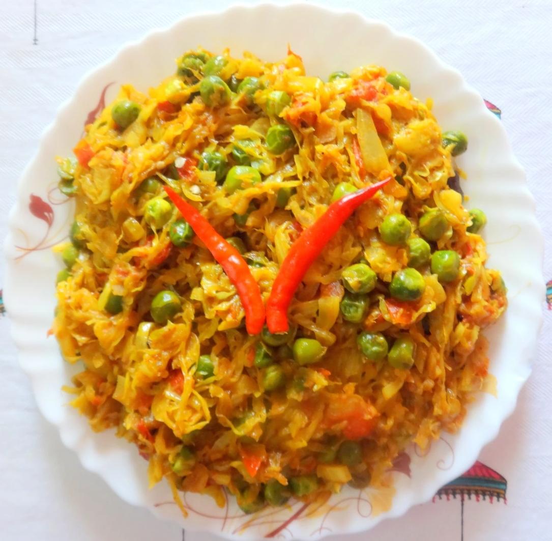 Badhakopir Tarkari Recipe bengali 