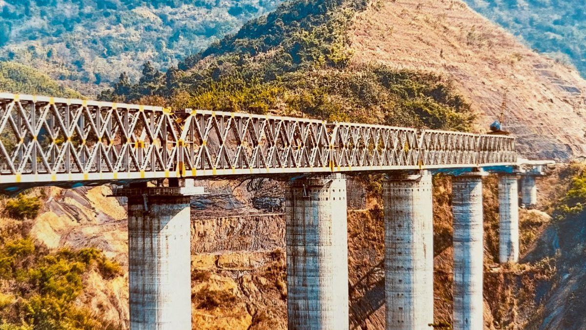 World Tallest Railway Pier Bridge