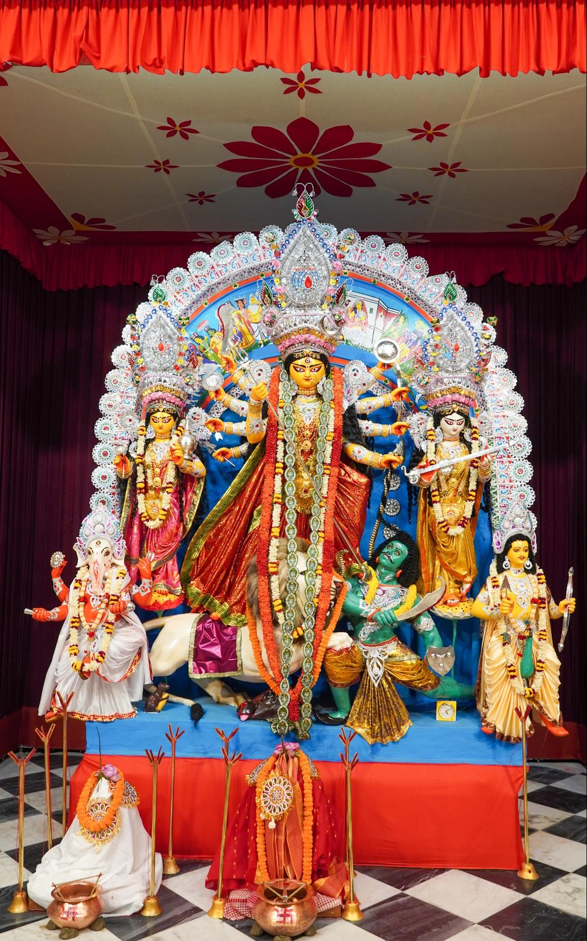 Durga Puja Belur Math pujo