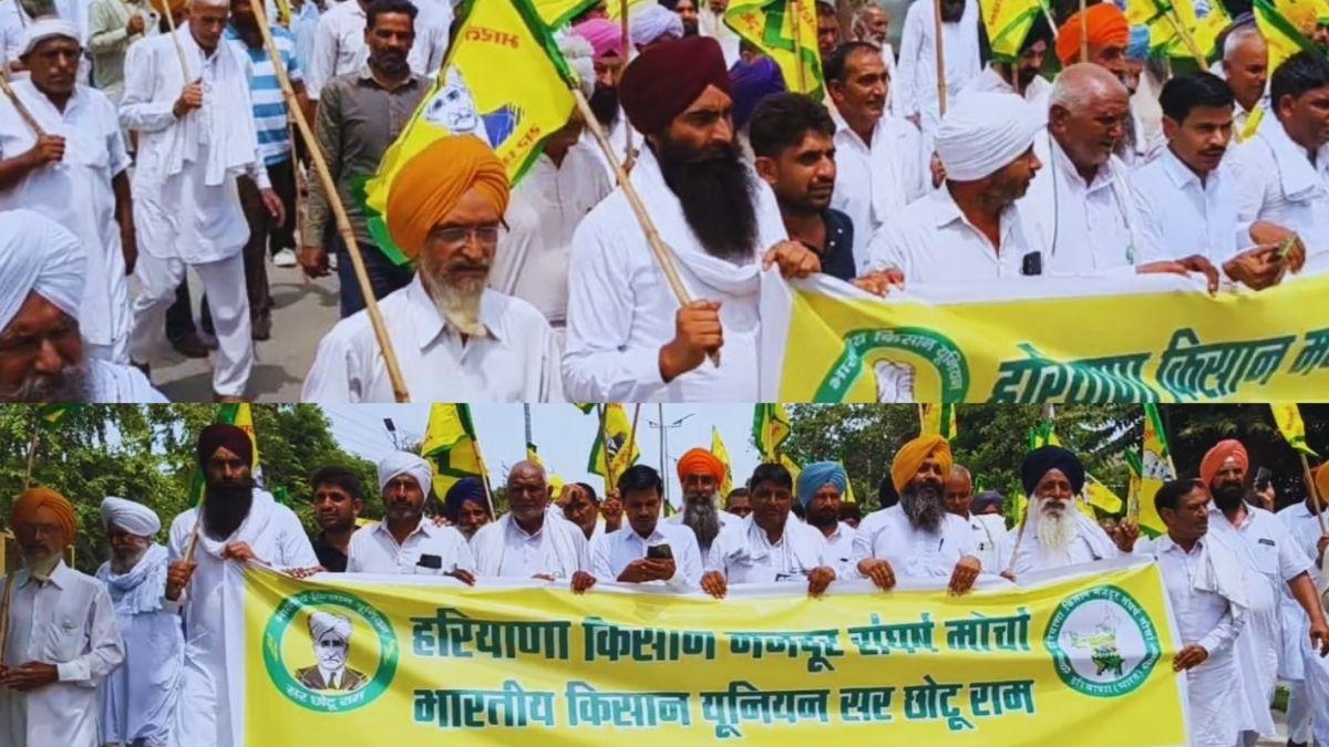farmers protest