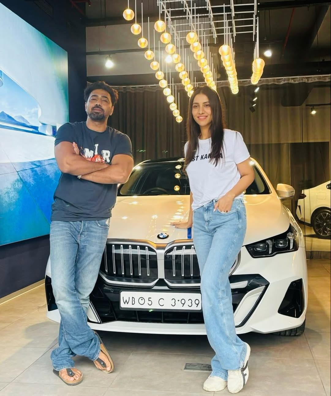 Dev Rukmini maitra New Luxury Car