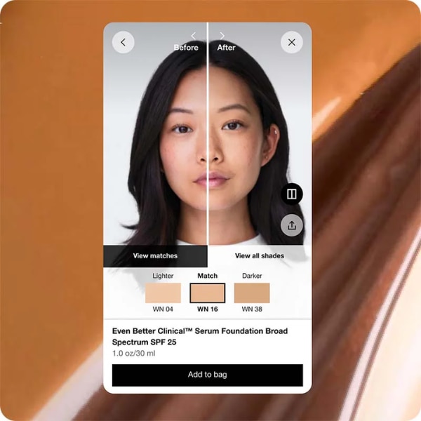 Clinique Clinical Reality app