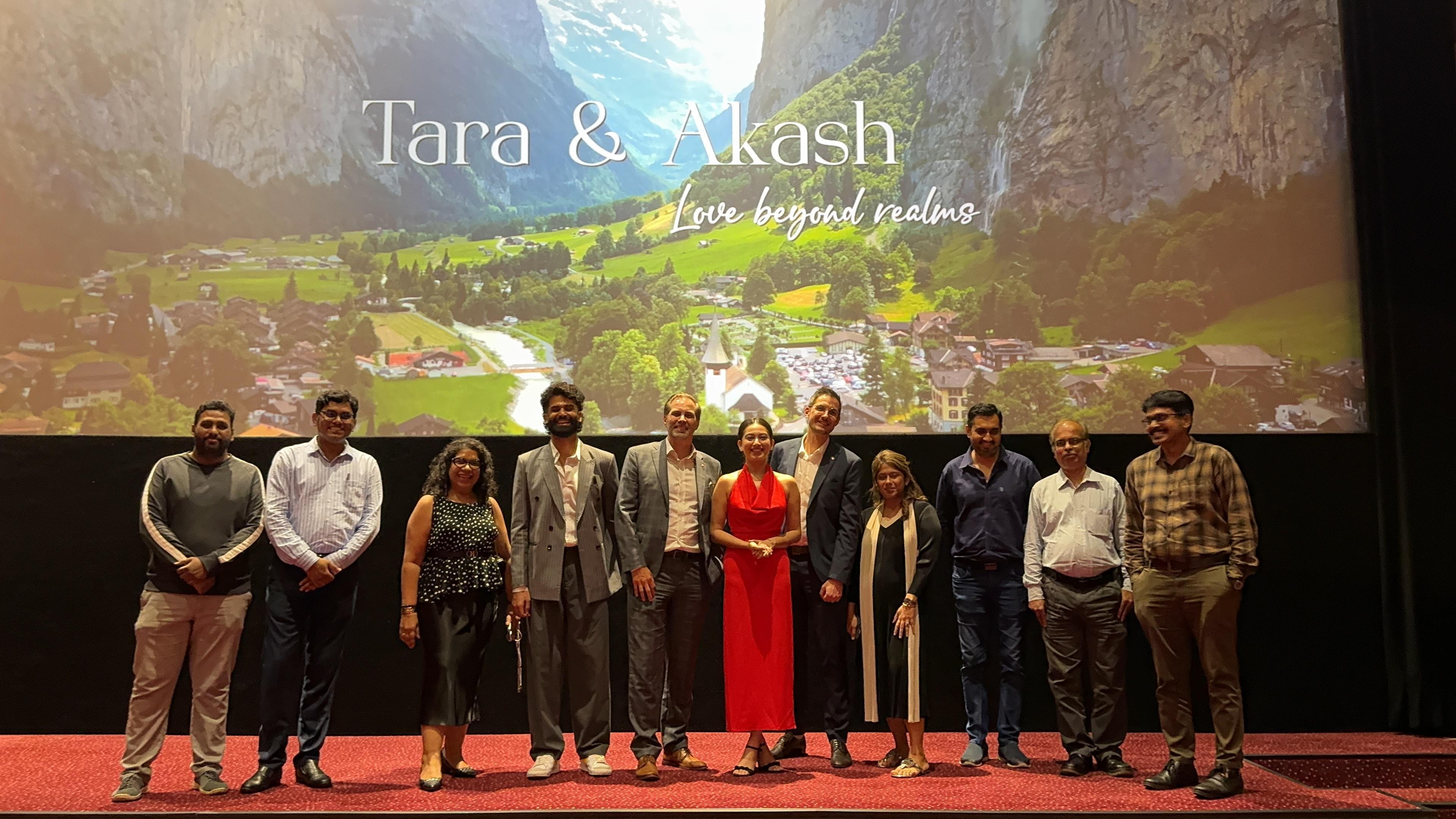 The entire team of Tara & Akash: Love beyond realms