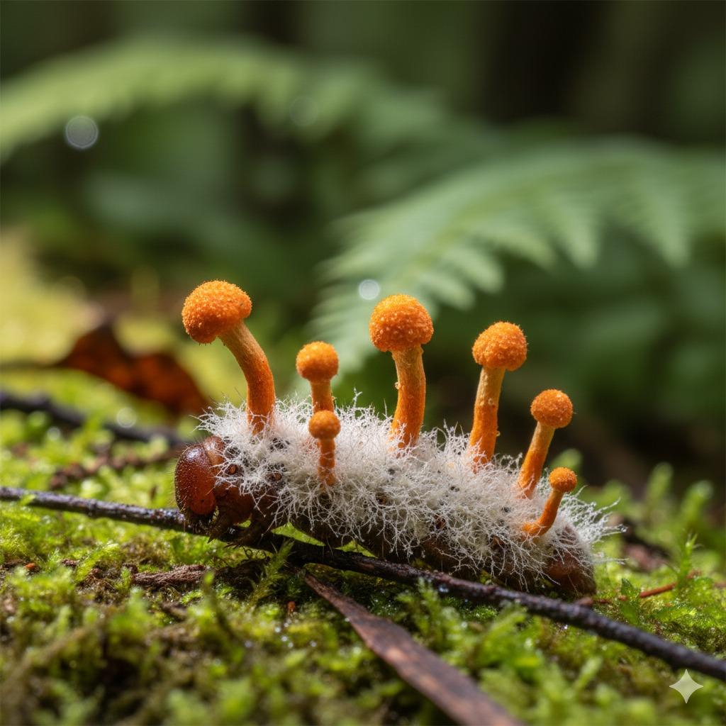 Caterpillar Fungus (Photo/Gemini AI)