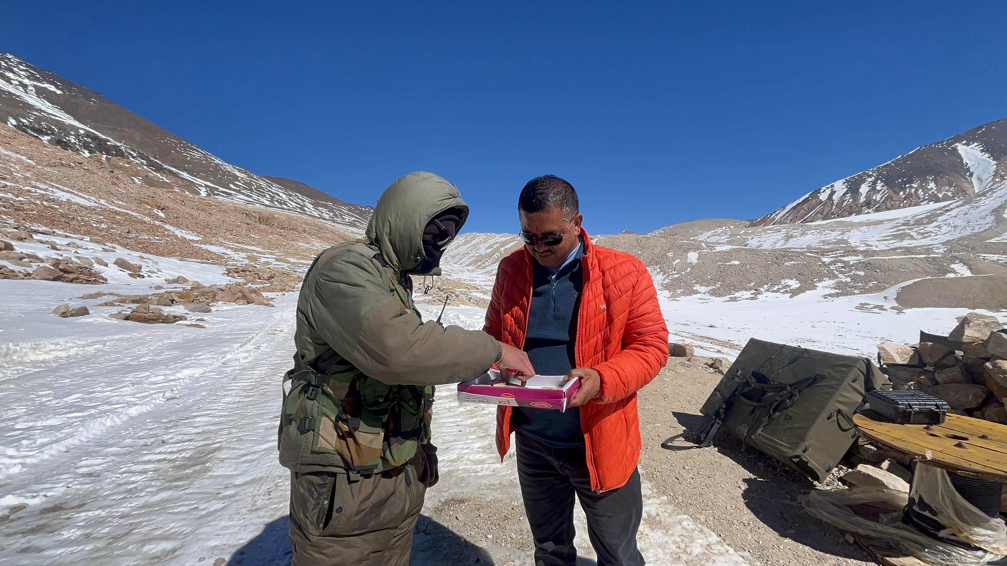 white blanket of snow at Devtal