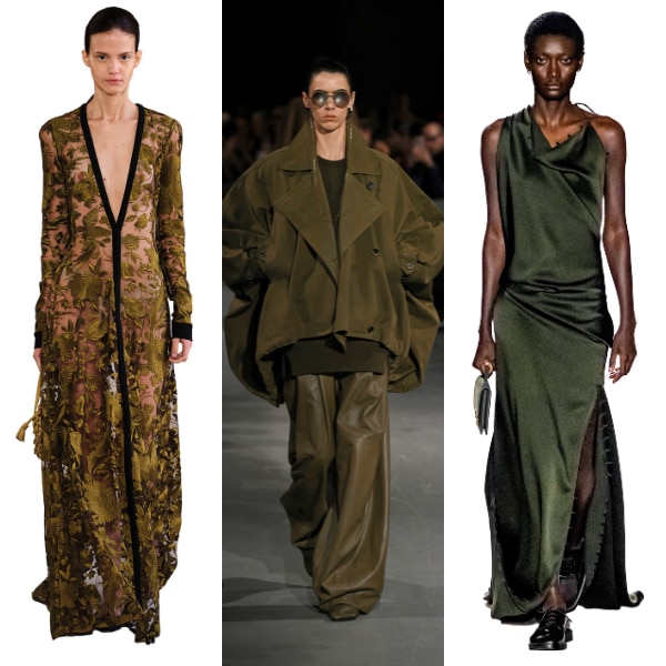 [L-R] Giambattista Valli, Uma Wang, Victoria Beckham