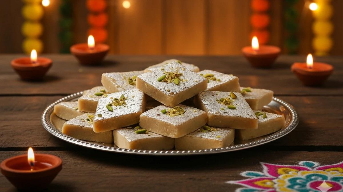 Kaju Barfi Recipe