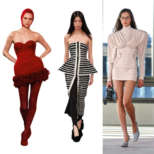 [L-R] Magda Butrym, Balmain, Stella McCartney