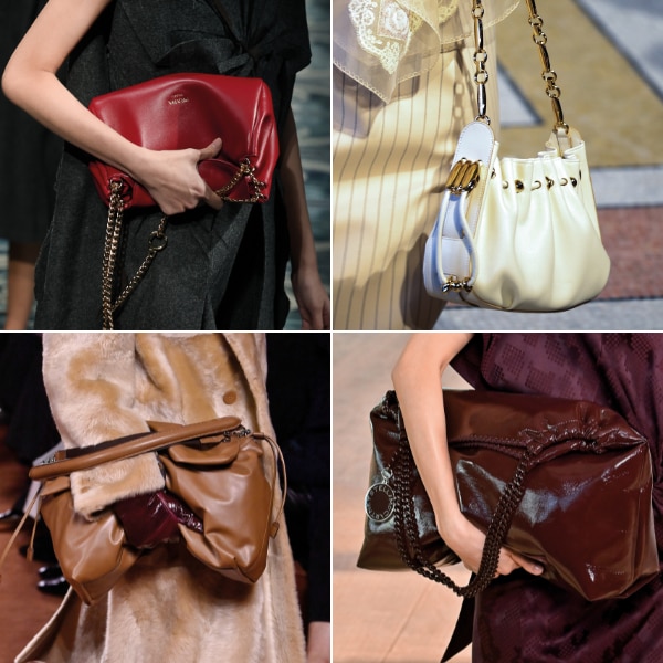 [Clockwise] Prada, Zimmermann, Stella McCartney, Fendi