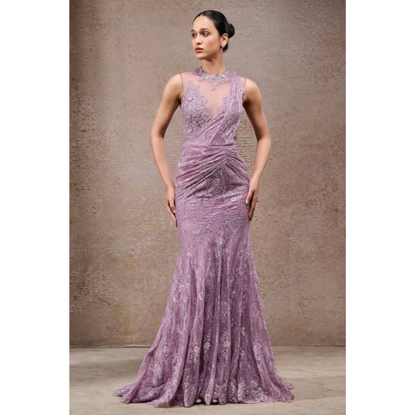 Tarun Tahiliani Lace Concept Saree, ₹210,500
