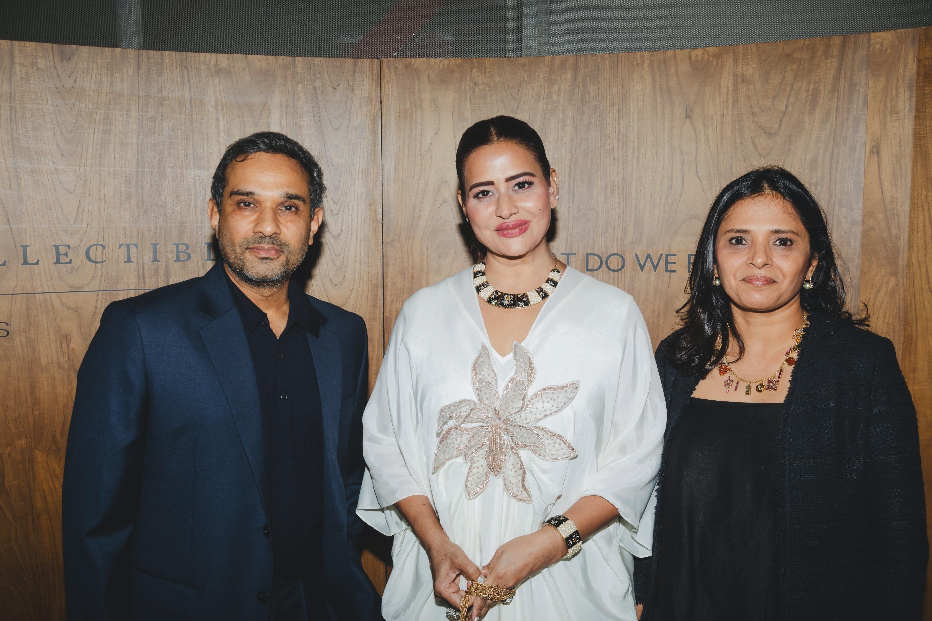 (Left to Right) Kunal Shah, Sudha Reddy, Puja Shah