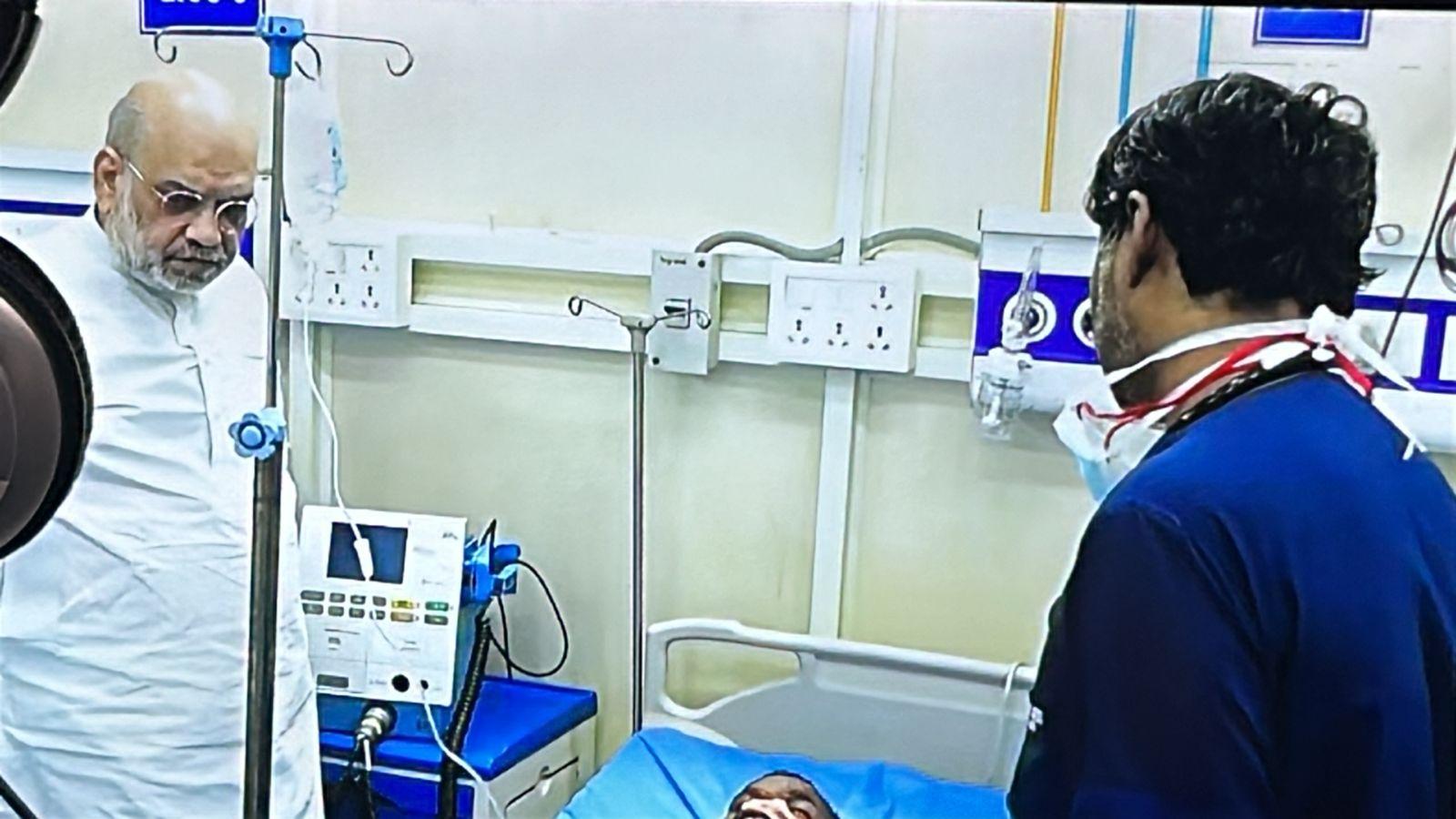 হাসপাতালে অমিত শাহ 
