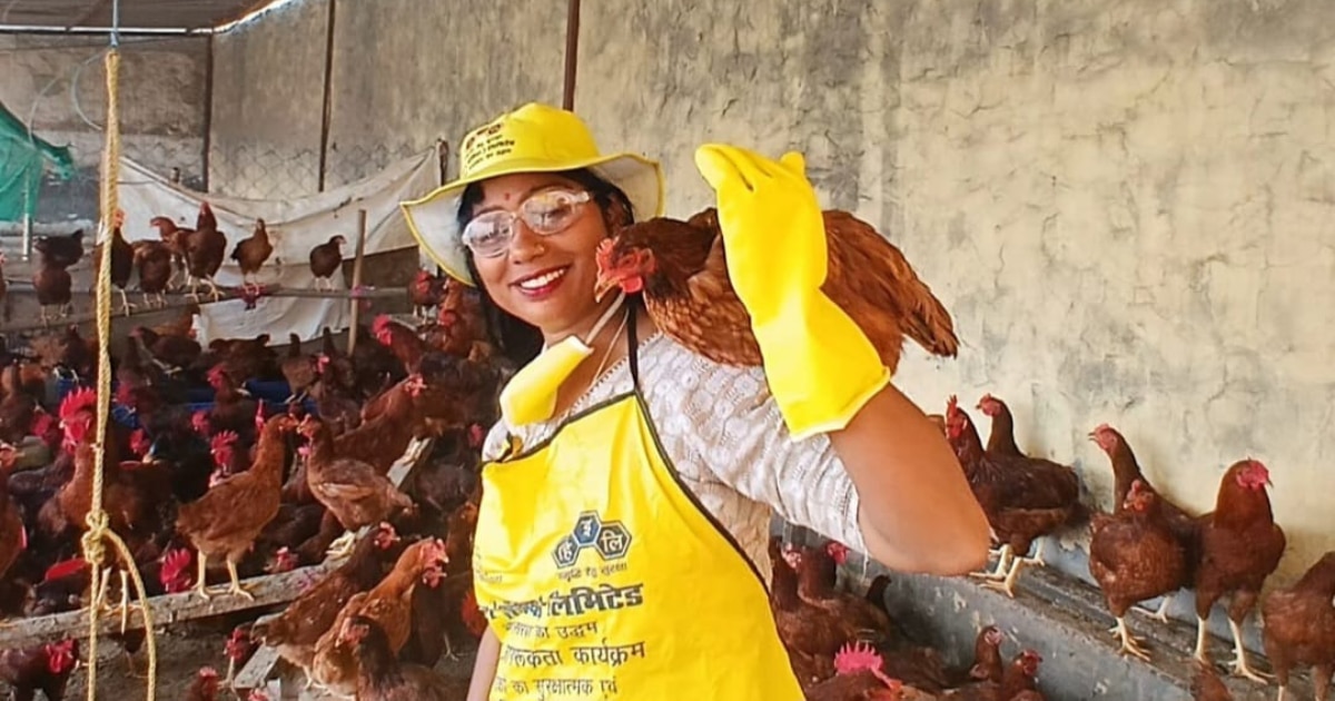 मंजू ने 850 देसी चूजों से खड़ा किया पोल्ट्री फॉर्म