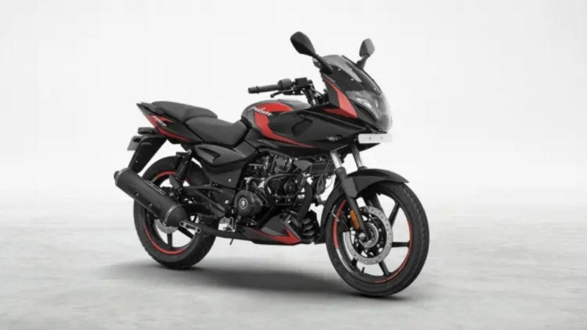 লাল কালো। ক্লাসিক পালসার টু টোয়েন্টি।