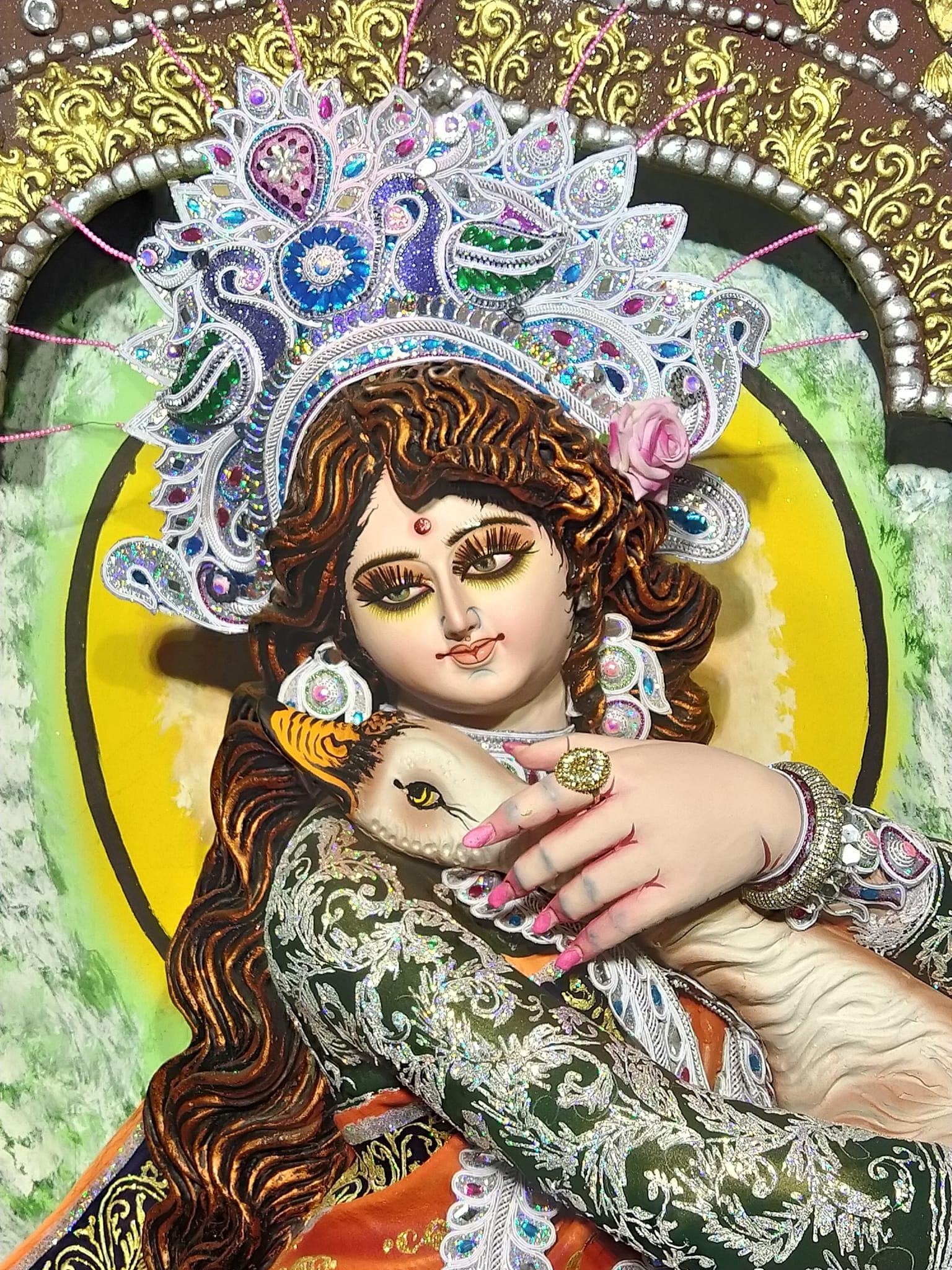 saraswati puja wallpaper