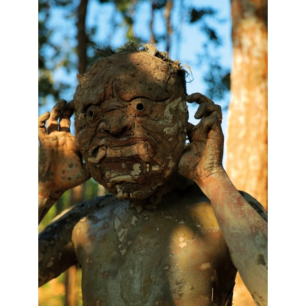 A still from a performance titled Do they become ghosts? (2024) by Sidhant Kumar