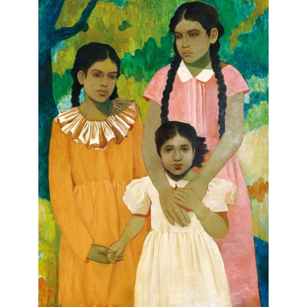 Three Girls by Hemali Shantilal Vadalia from Siddharth Somaiya’s collection