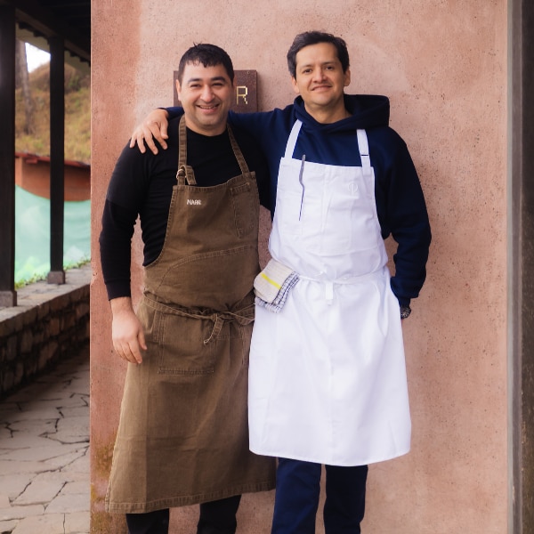 Chef Prateek Sadhu and Chef Jorge Vallejo