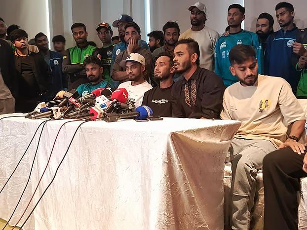 বাংলাদেশ ক্রিকেটারদের সাংবাদিক সম্মেলন