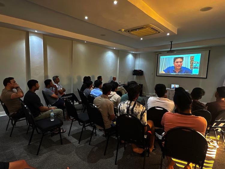 ভারতীয় দলের সঙ্গে সচিন