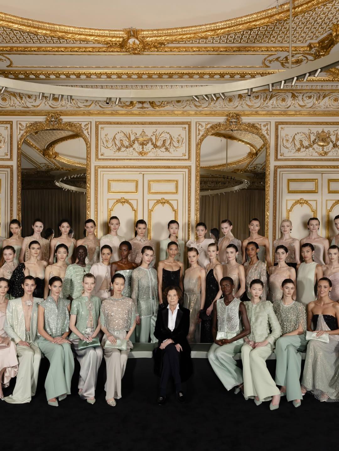 Silvana Armani after the Giorgio Armani Privé Spring/Summer 2026 show in Paris (Image Credit: Instagram/@giorgioarmani)