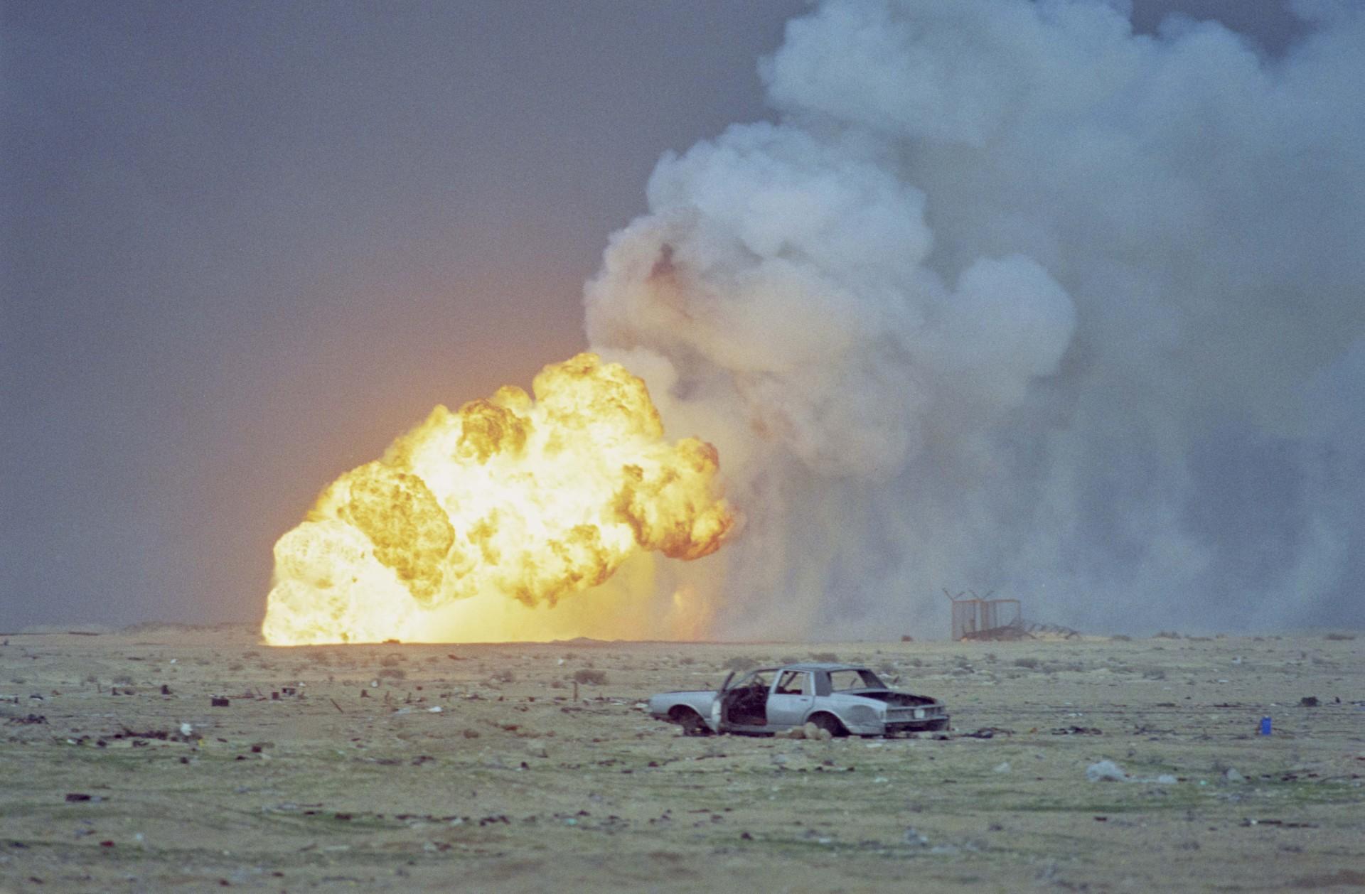 ১৯৯১ সালের উপসাগরীয় যুদ্ধের একটি ছবি: আর্কাইভ