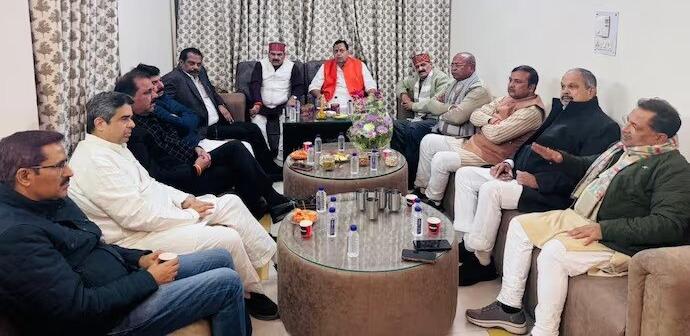 पिछले साल लखनऊ में ब्राह्मण विधायकों की एक बैठक हुई थी