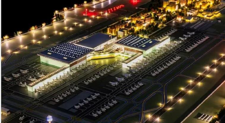 जेवर एयरपोर्ट को भविष्य में दक्षिण एशिया का एक बड़ा कार्गो हब बनाने की योजना