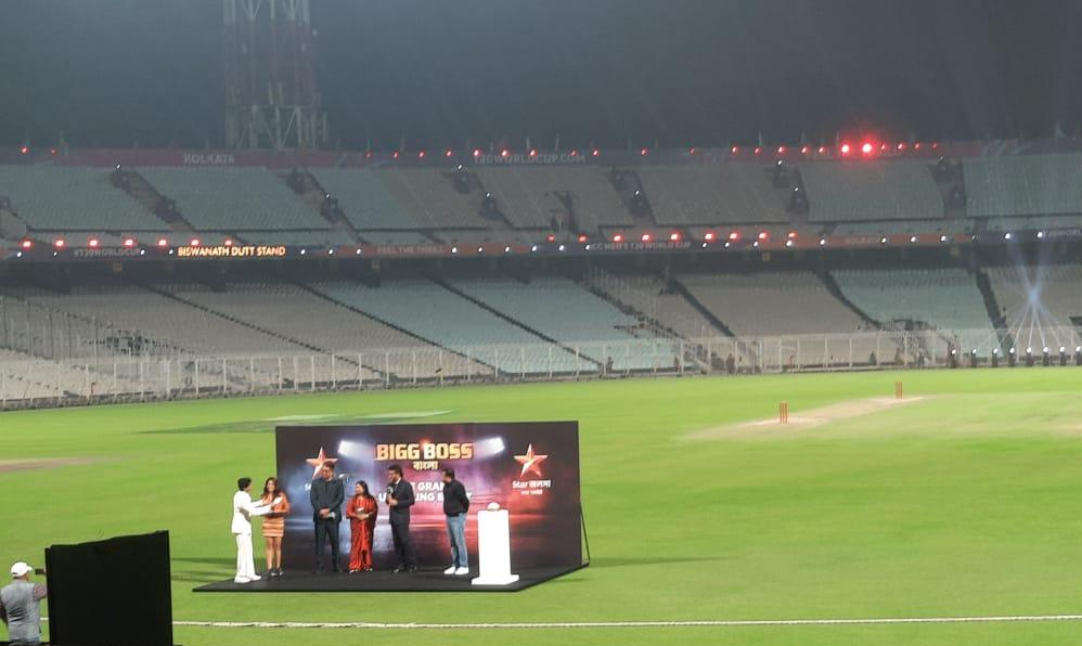 'বিগ বস বাংলা'-র লঞ্চে সৌরভ (নিজস্ব চিত্র)